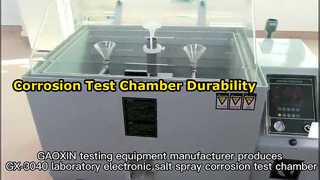 Tuz Püskürtme Test Odası.