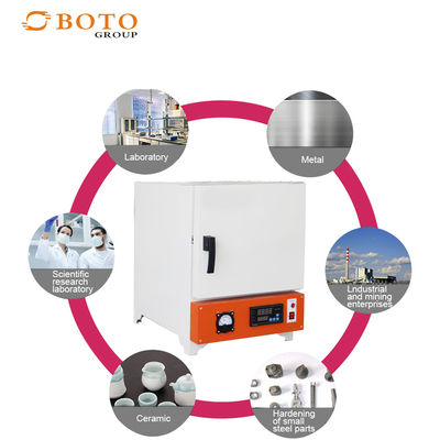 BOTO-1800 Muffle Furnace, Mitsubishi Grade 1900 Alumina Fiber, MoSi2 Heating Elements