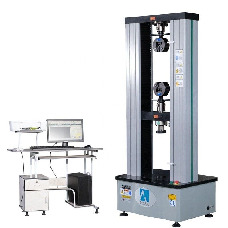 Test hızı aralığı 0.01 ila 300 mmmin Yüksek çözünürlüklü evrensel germe test makinesi