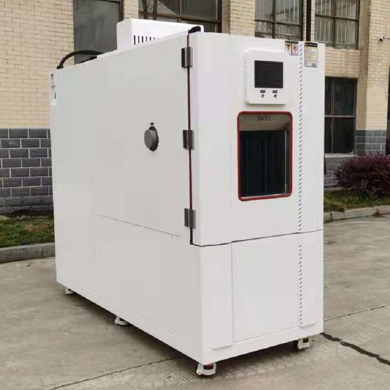 Otomotiv Yüksek Performanslı Hızlı Sıcaklık Test Kabini Renkli Dokunmatik Ekran, Savunma ve Elektronik İçin Çoklu Güvenlik Koruması