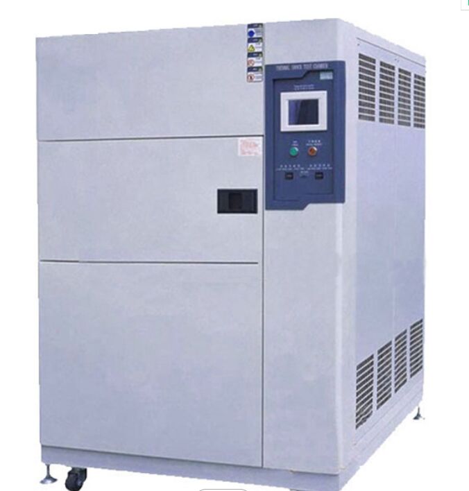 Yapılandırılabilir İki Kutulu Isı Şok Deneme Odası 60 °C'den 200 °C'ye kadar, Savunma, Havacılık, Elektronik için Çoklu Güvenlik Koruması